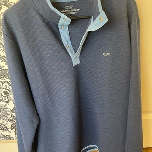 Vineyard Vines Men's Quilted Snap Pullover
